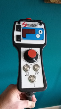 Bedienterminal CNC Fräse (Industrie­gerät)